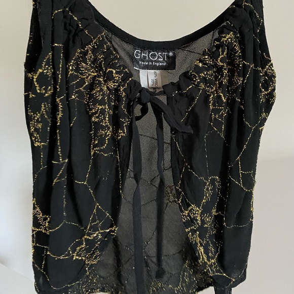 Y2K GHOST Open Front Top - Picture 1 of 6